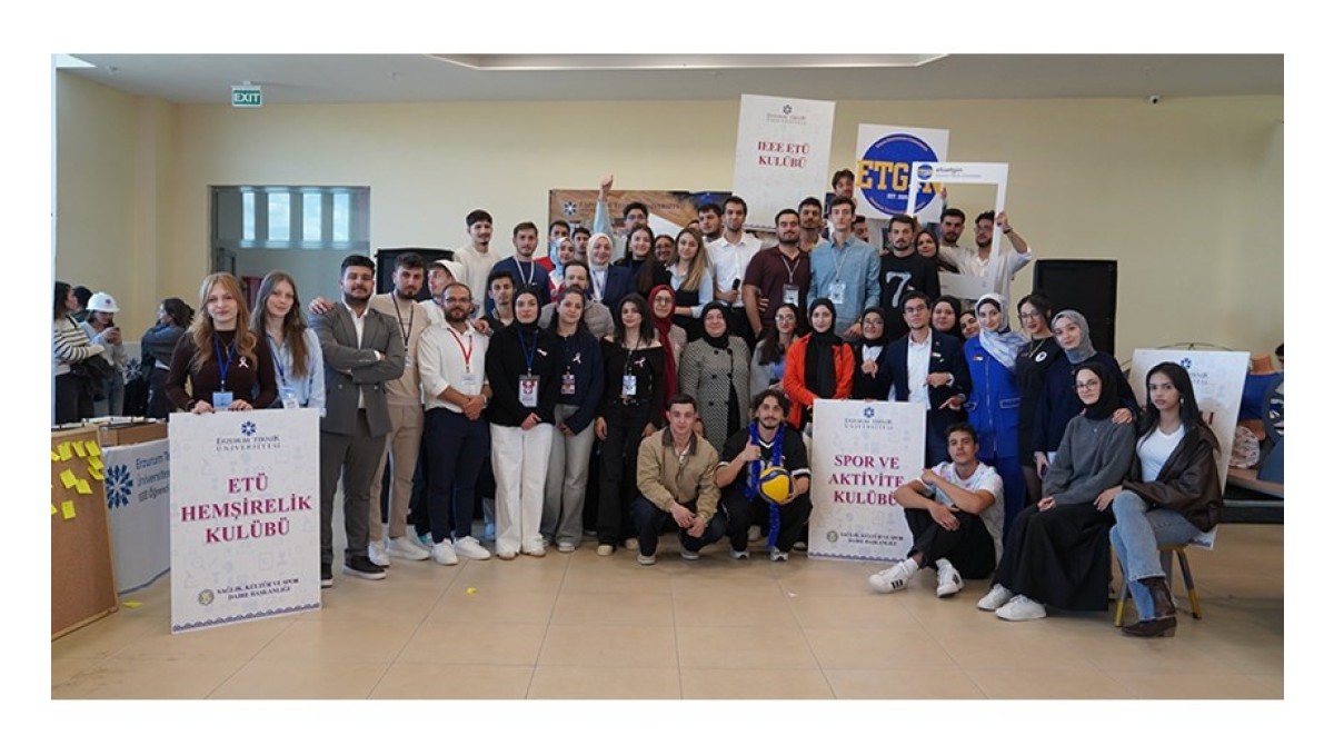 ETÜ'nün öğrencileri kulüp tanıtım festivalinde buluştu