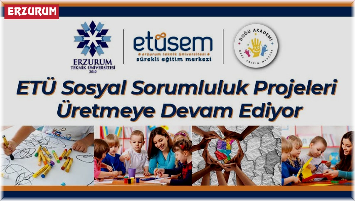 ETÜ sosyal sorumluluk projeleri üretmeye devam ediyor