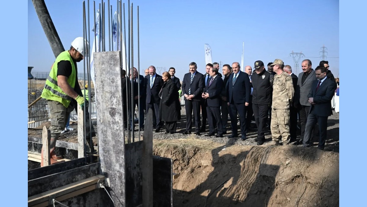 ETÜ Spor Bilimleri Fakültesi eğitim binası için temel atma töreni düzenlendi