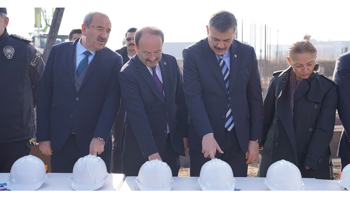 ETÜ Spor Bilimleri Fakültesi'nin yeni hizmet binasının temeli atıldı