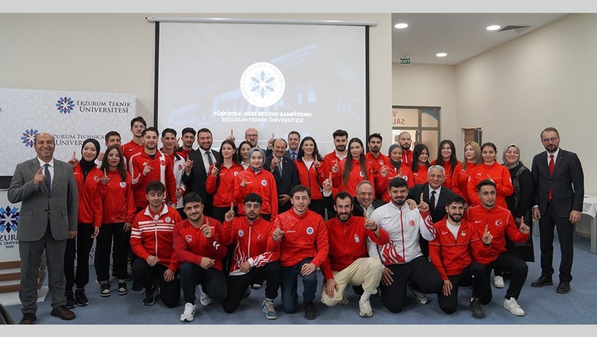 ETÜ, üniversiteler ligindeki şampiyonluğunu basın buluşmasıyla kutladı