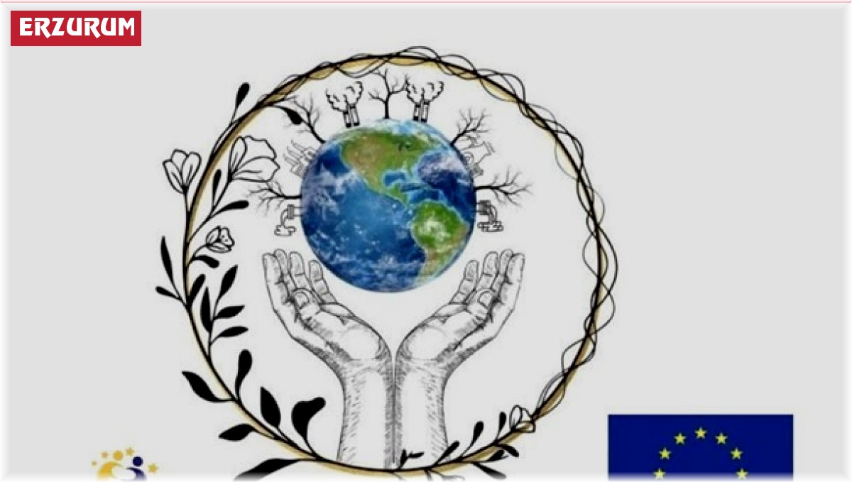 Etwinning projesi ile iklim değişikliğine dikkat çektiler