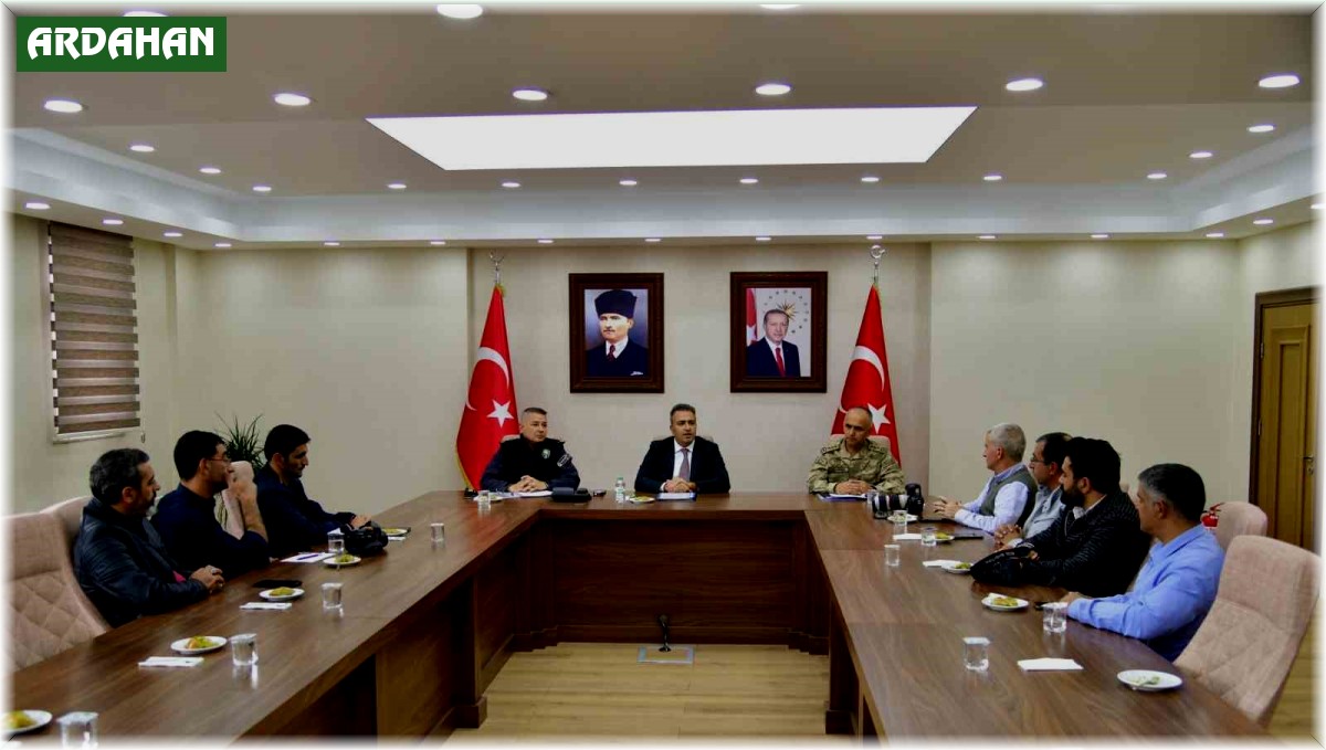 Eylül ayı "Emniyet ve Güvenlik Basın Toplantısı" gerçekleştirildi