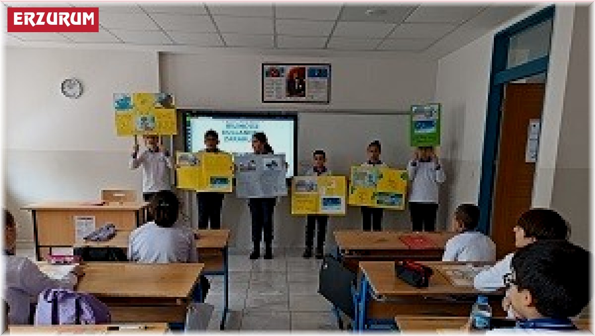 Faik Güngör ortaokulu" israfa dur" dedi