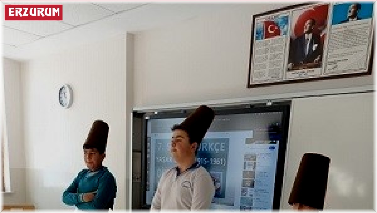 Faik Güngör Ortaokulu'nda '2023 Mevlana Yılı' etkinliği