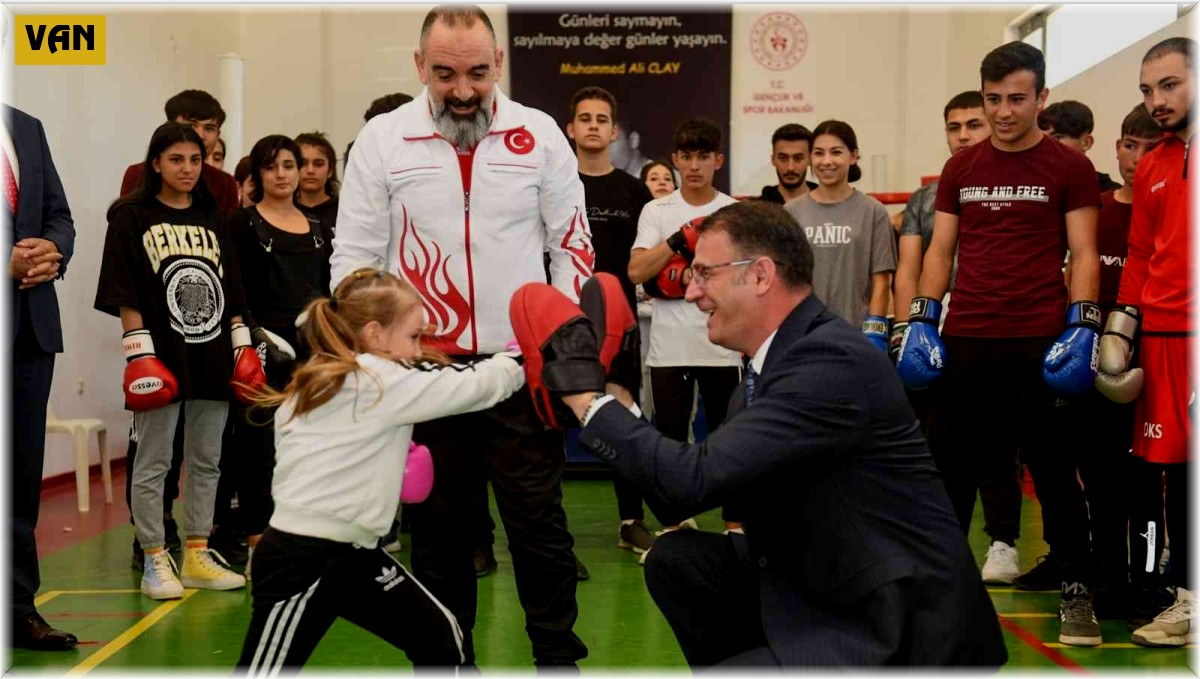 Fair play ödüllü Vali Balcı, 'Spor Van' projesini hayata geçiriyor