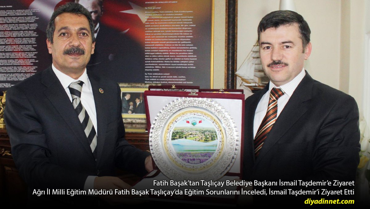 Fatih Başak Taşlıçay'ı Ziyaret Etti: Eğitim İçin Destek Mesajı Geldi...