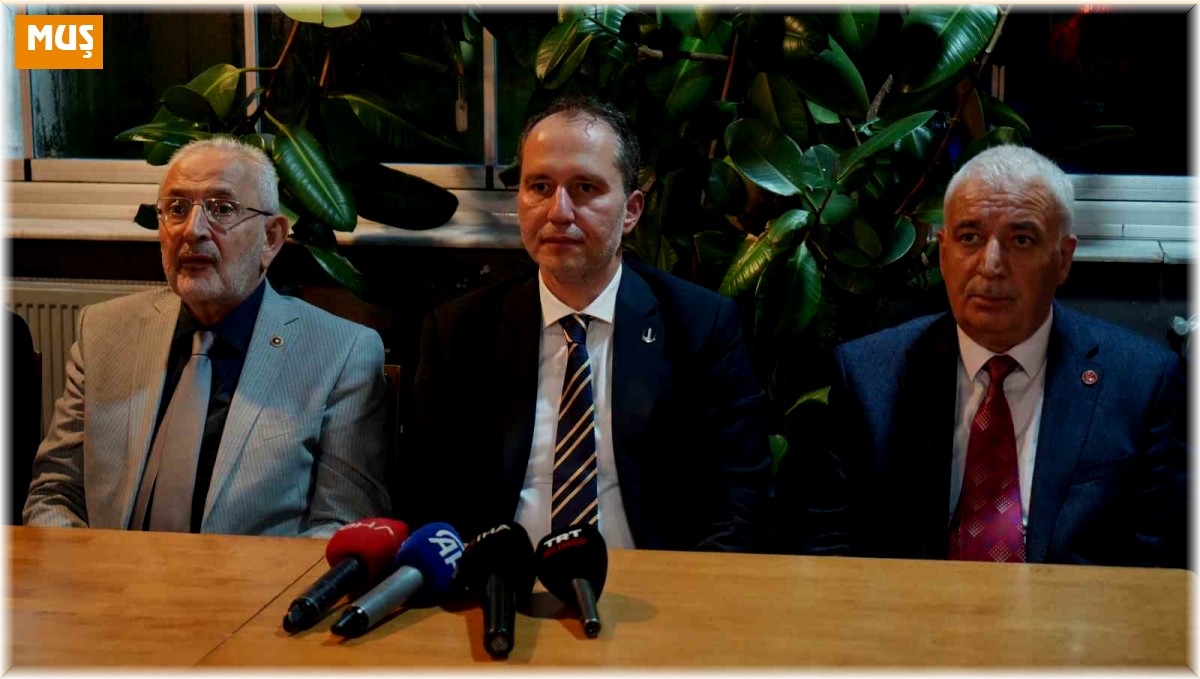 Fatih Erbakan: "Dünyada huzurun ve barışın adaletin tesis edilmesini istiyoruz"