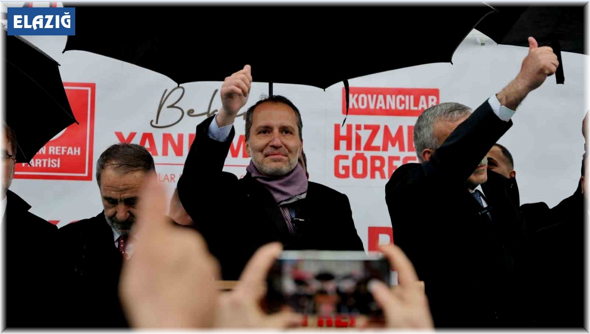 Fatih Erbakan: "Yeniden Refah Partisi, Türkiye'nin en hızlı büyüyen siyasi partisidir"