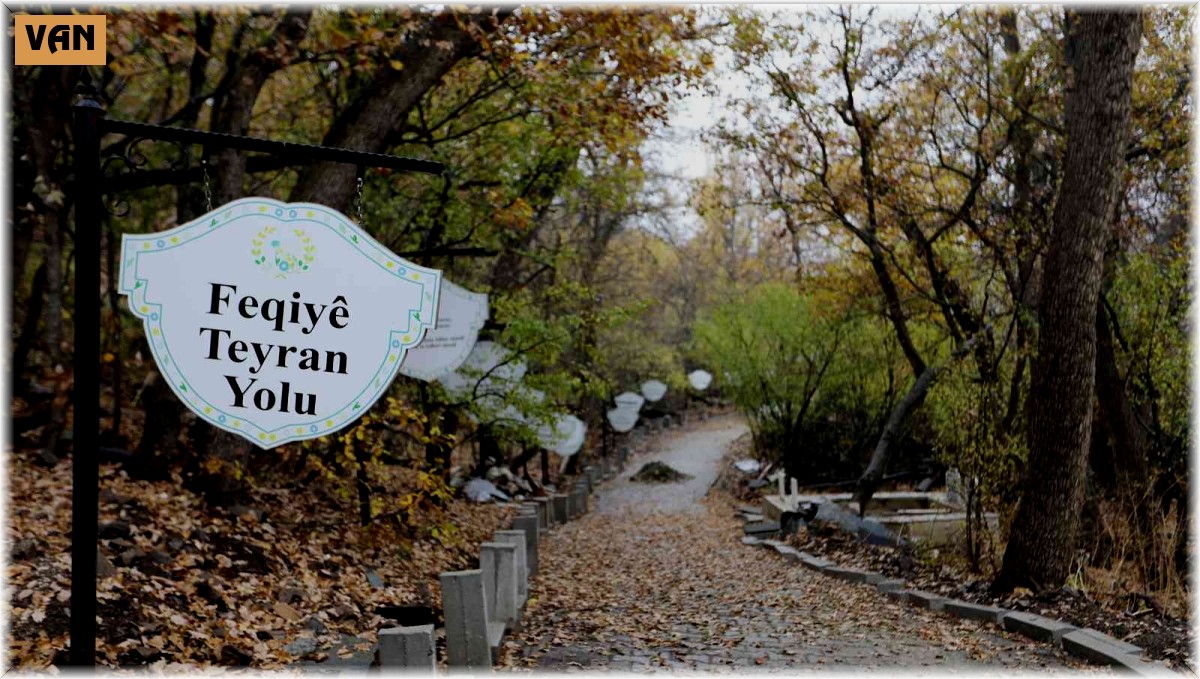 Feqiye Teyran Türbesi'nin çevresi onarıldı