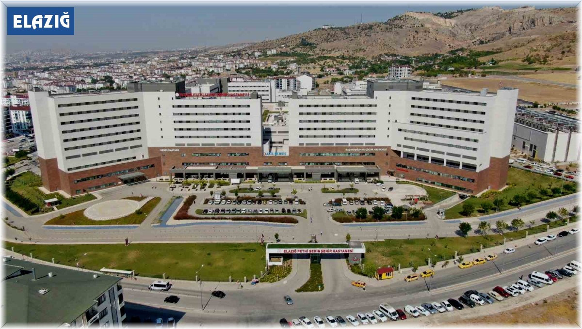 Fethi Sekin Şehir Hastanesi, şehir nüfusunun 3 katı hasta kabul etti