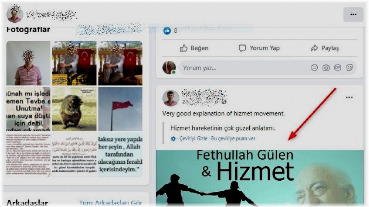 FETÖ propagandası yapan şahsın firari sanık olduğu ortaya çıktı