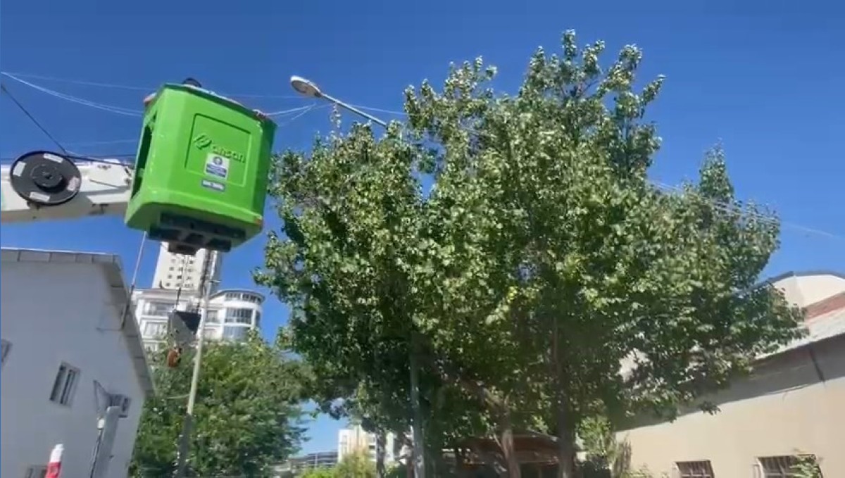 Fırat EDAŞ'tan doğaya duyarlı müdahale: Kuşlar güvende