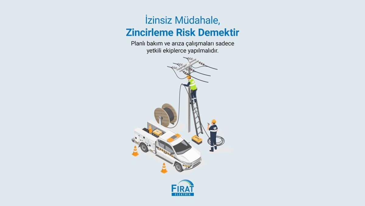 Fırat EDAŞ'tan hayati uyarılar ve kesintisiz enerji için önemli bilgilendirme