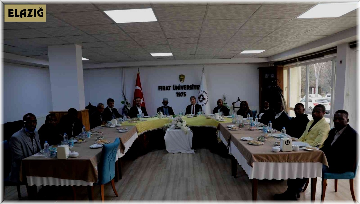 Fırat Üniversitesi Nijerya heyeti ile bir araya geldi