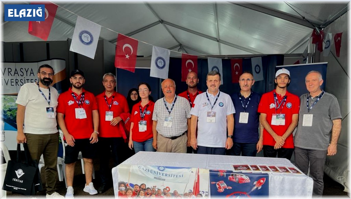 Fırat Üniversitesi, TEKNOFEST'te yoğun ilgi gördü
