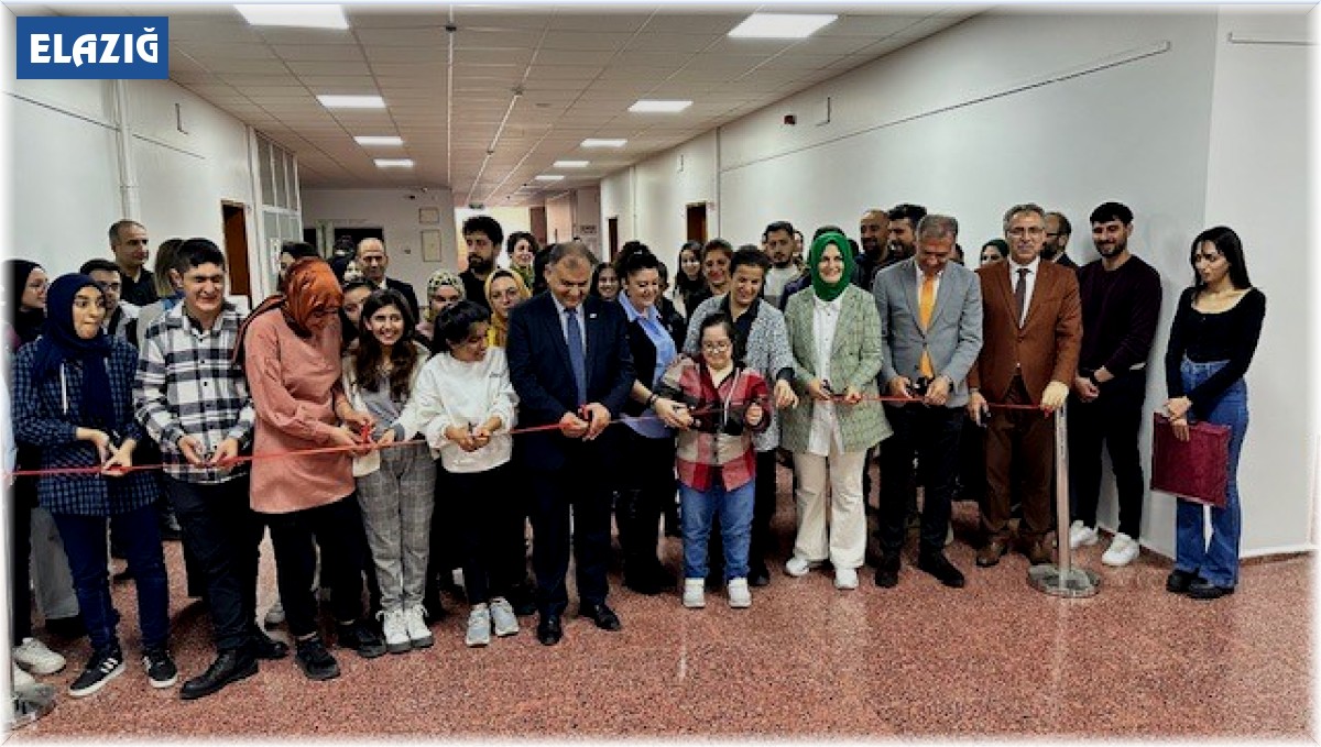 Fırat Üniversitesinde 3 Aralık Dünya Engelliler günü sergisi