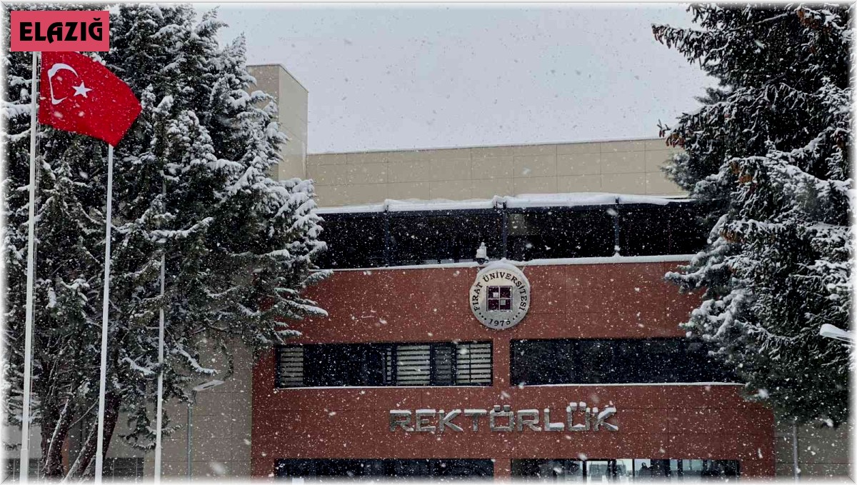 Fırat Üniversitesinde kar tatili 1 gün daha uzatıldı