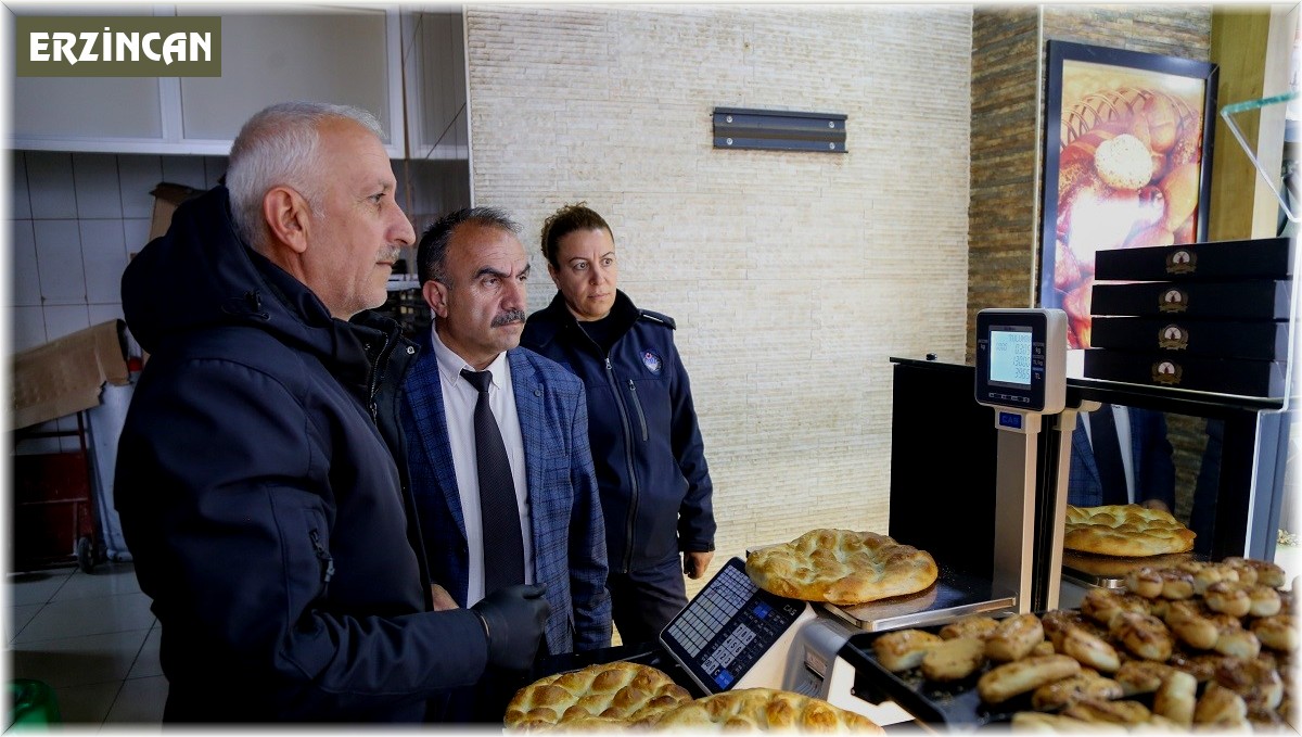 Fırın ve unlu mamuller üreten işletmeler denetlendi