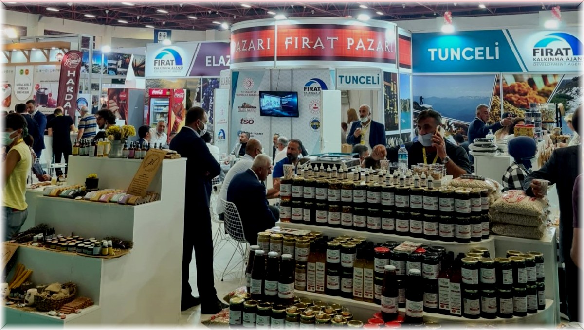 FKA, YÖREX Fuarında Fırat bölgesinin yöresel ürünlerini tanıttı