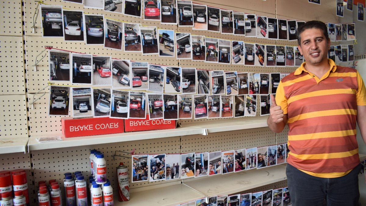 Fotoğraf stüdyosu değil oto bakım servisi