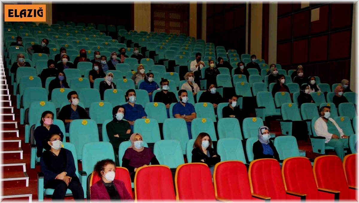 FÜ Hastanesi çalışanlarına radyasyondan korunma eğitimi verildi