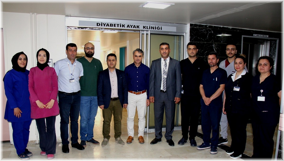 FÜ Hastanesinde Diyabetik Ayak Kliniği açıldı