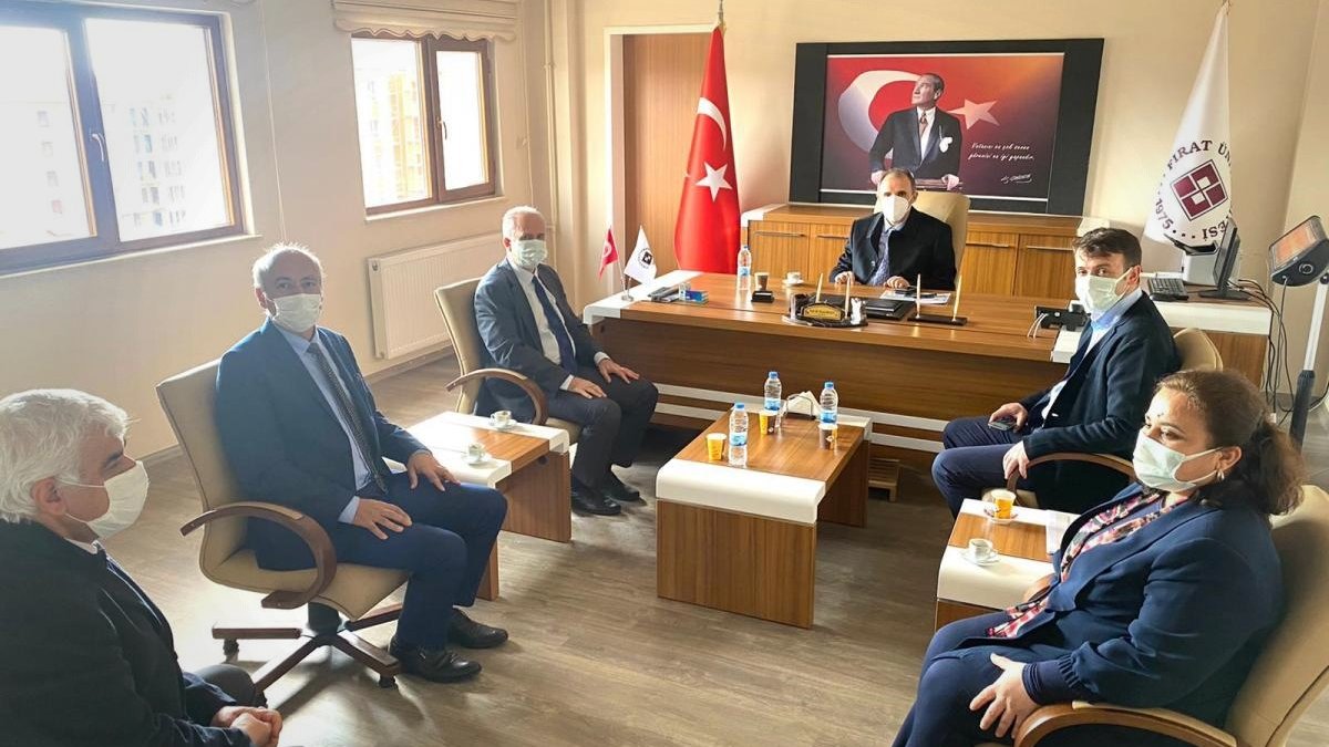 FÜ Rektörü Prof. Dr. Göktaş, Baskil MYO'yu ziyaret etti