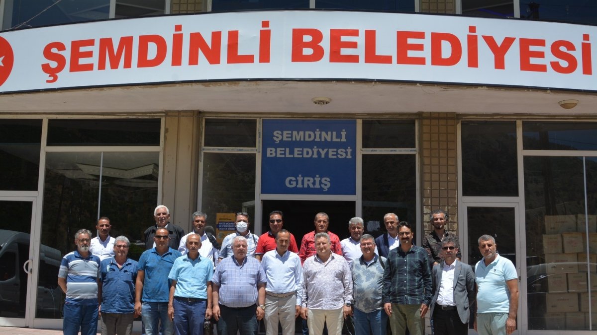 GAP gazeteciler heyeti Şemdinli'de