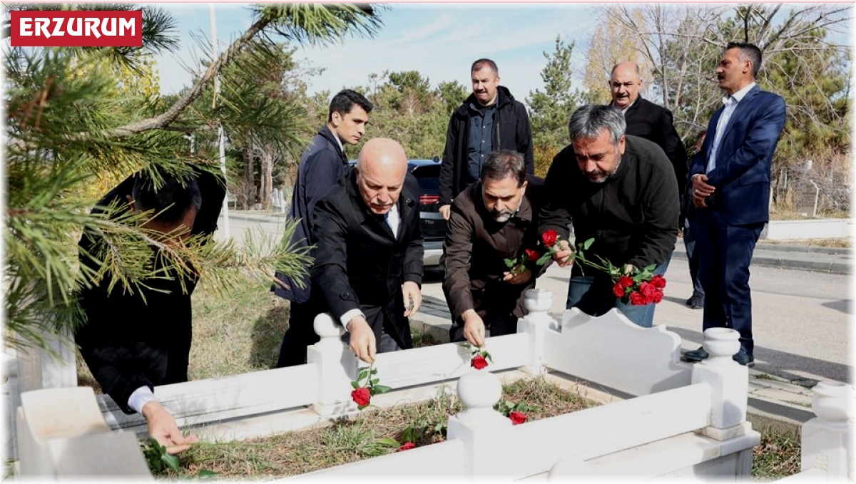 Gazeteci Sebahattin Yılmaz mezarı başında anıldı