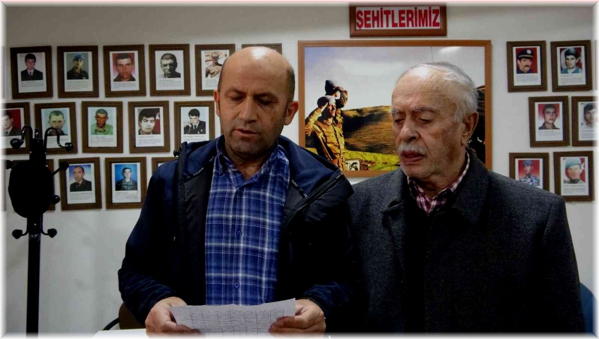 Gazi ve şehit ailelerinden Lütfü Türkkan'a kınama