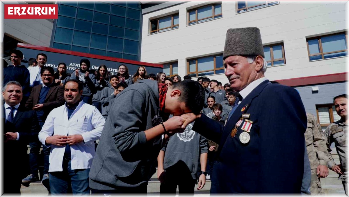 Gaziler gençlerle buluştu