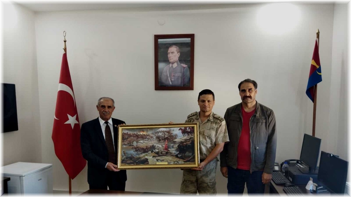 Gazilerden Jandarmaya ziyaret