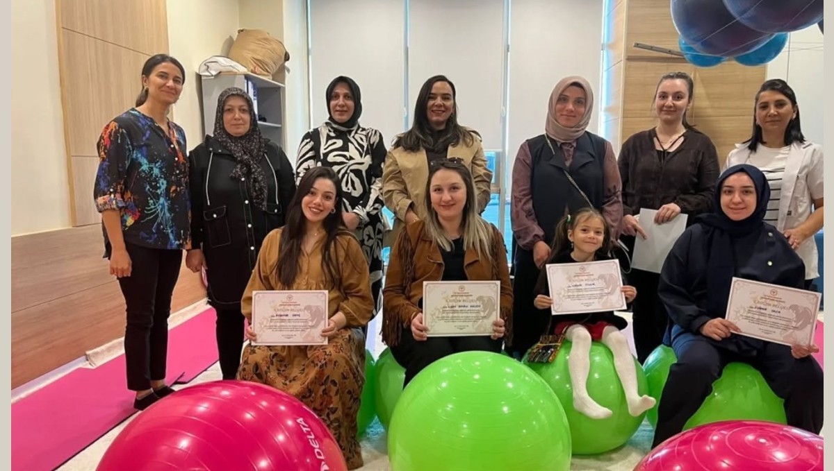 Gebe Okulu mezunlarını verdi