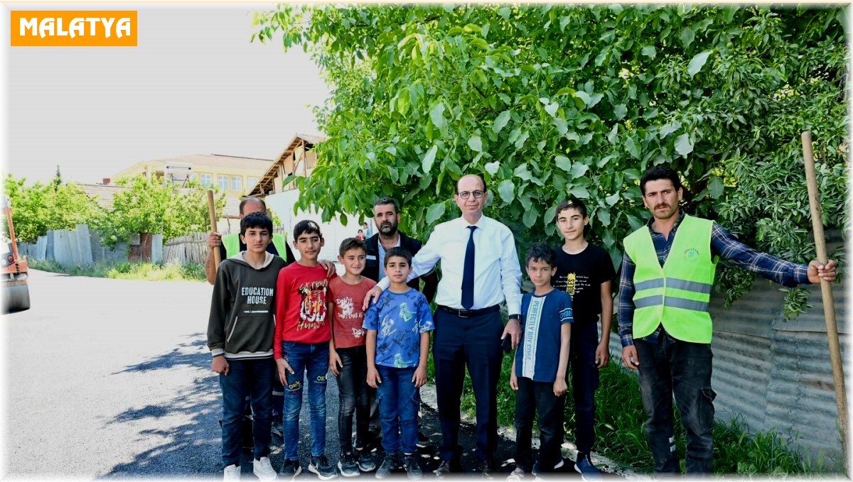 Geçit, yol çalışmalarını inceledi