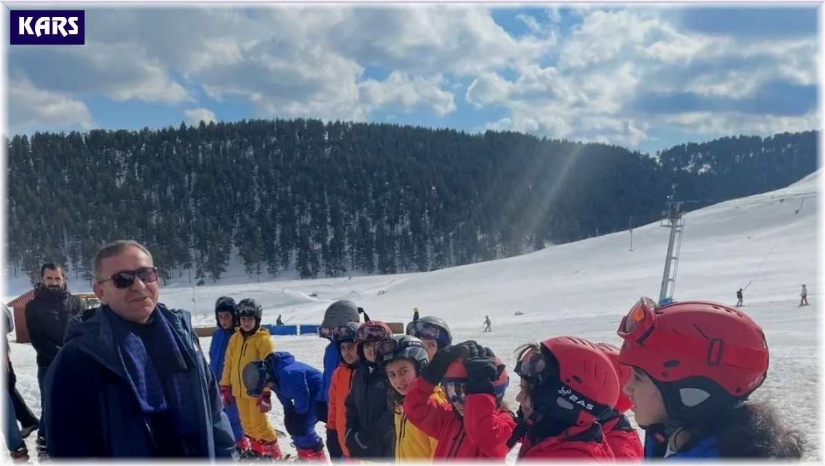 Geleceğin kayakçılar Kars'ta yetişiyor