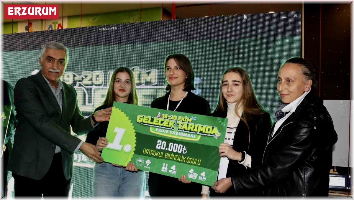 Gelecek Tarımda Proje Festivali'nde ödüller sahiplerini buldu