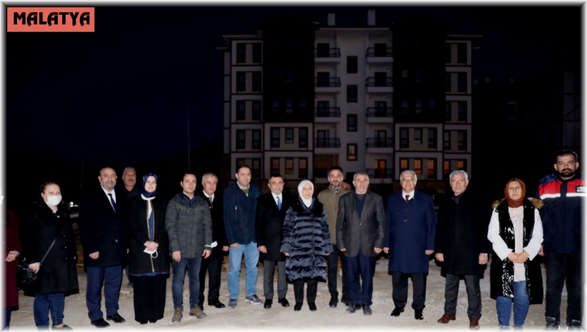 Gelincik Tepesi'ndeki ailelere sürpriz ziyaret