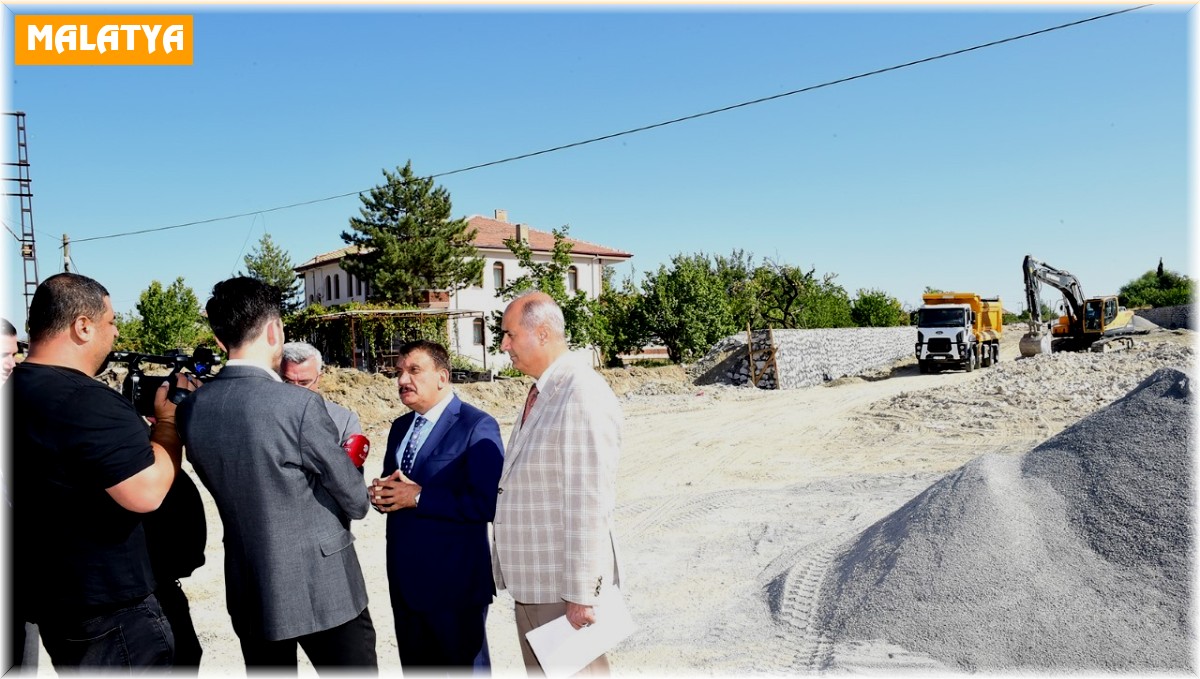 Gelinciktepe yol çalışması Kasım'da tamamlanacak