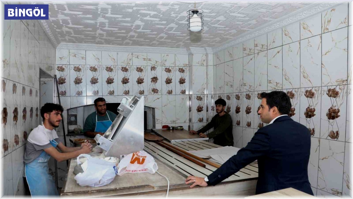 Genç Kaymakamı Güzel: ''Kapımız esnafımıza her zaman açık"