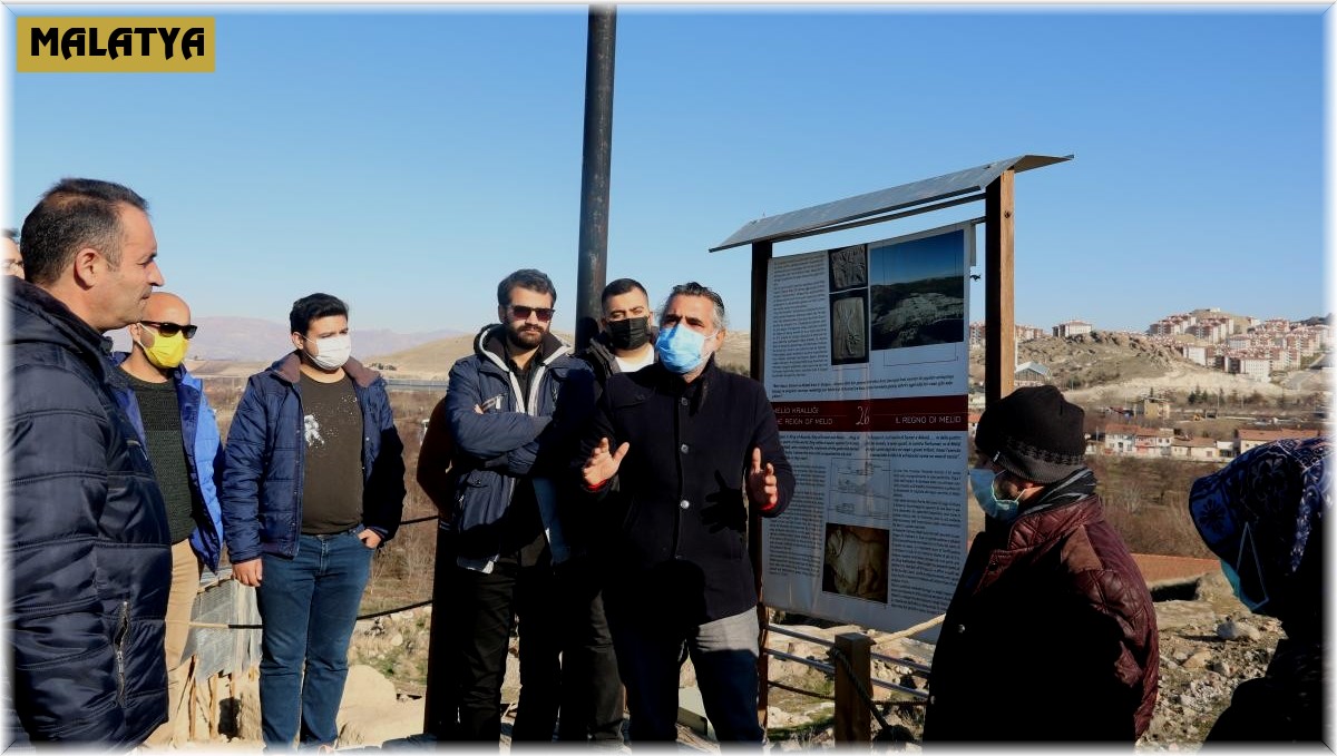 Genç Tarihçiler Topluluğu Arslantepe'yi inceledi