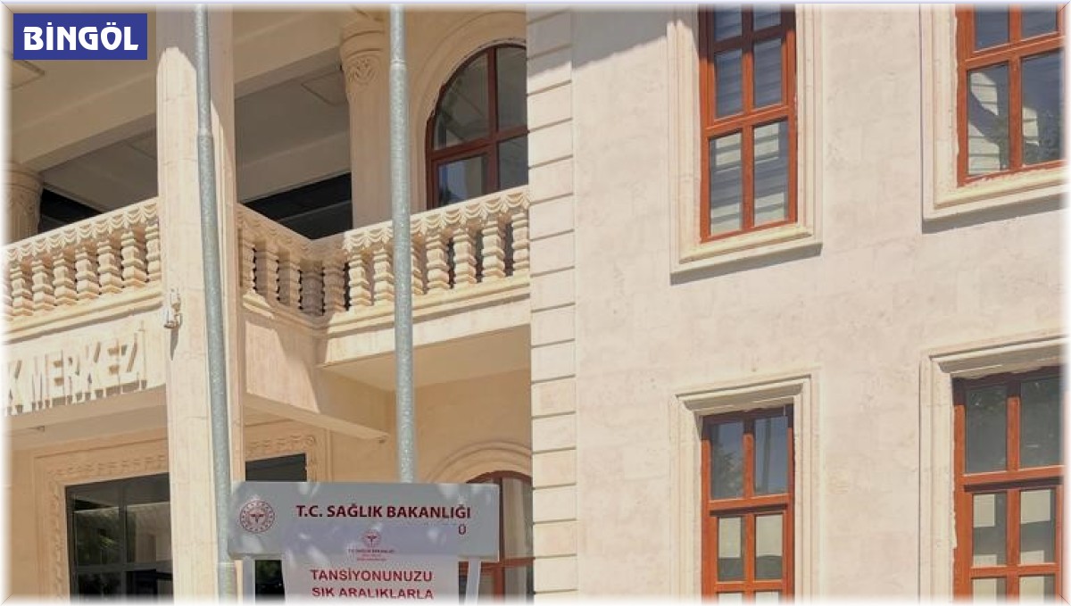 Genç'te vatandaşlar tansiyon hakkında bilgilendirildi