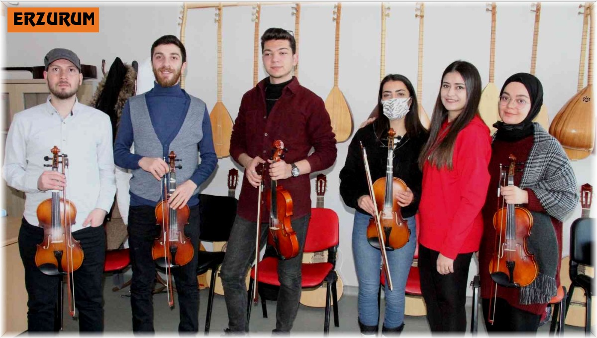 Gençler kemandan 'feyza'lıyor