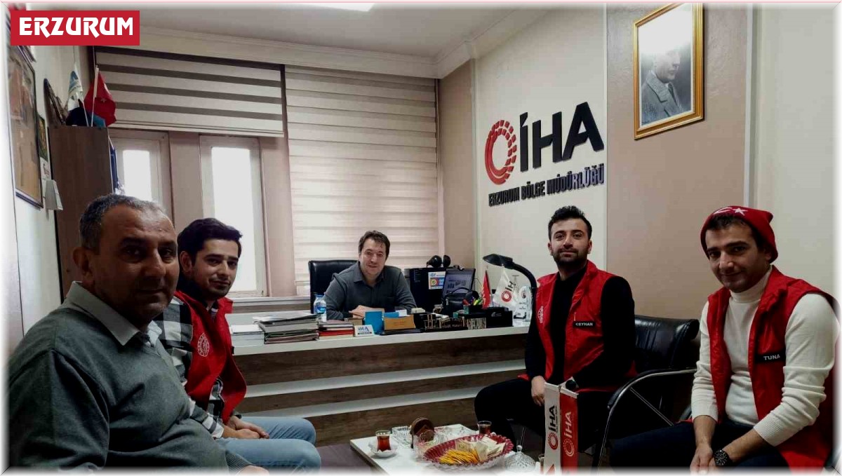 Gençlik liderlerinden İHA'ya ziyaret