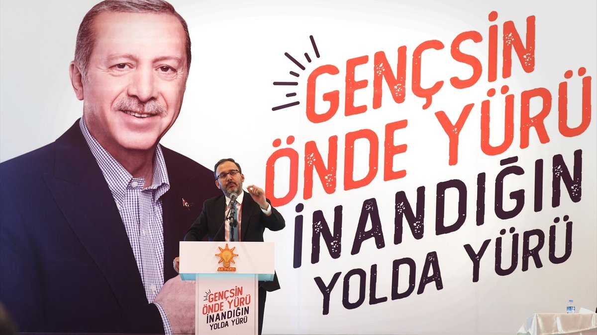 Gençlik ve Spor Bakanı Kasapoğlu, AK Parti Van İl Gençlik Kongresi'nde konuştu: