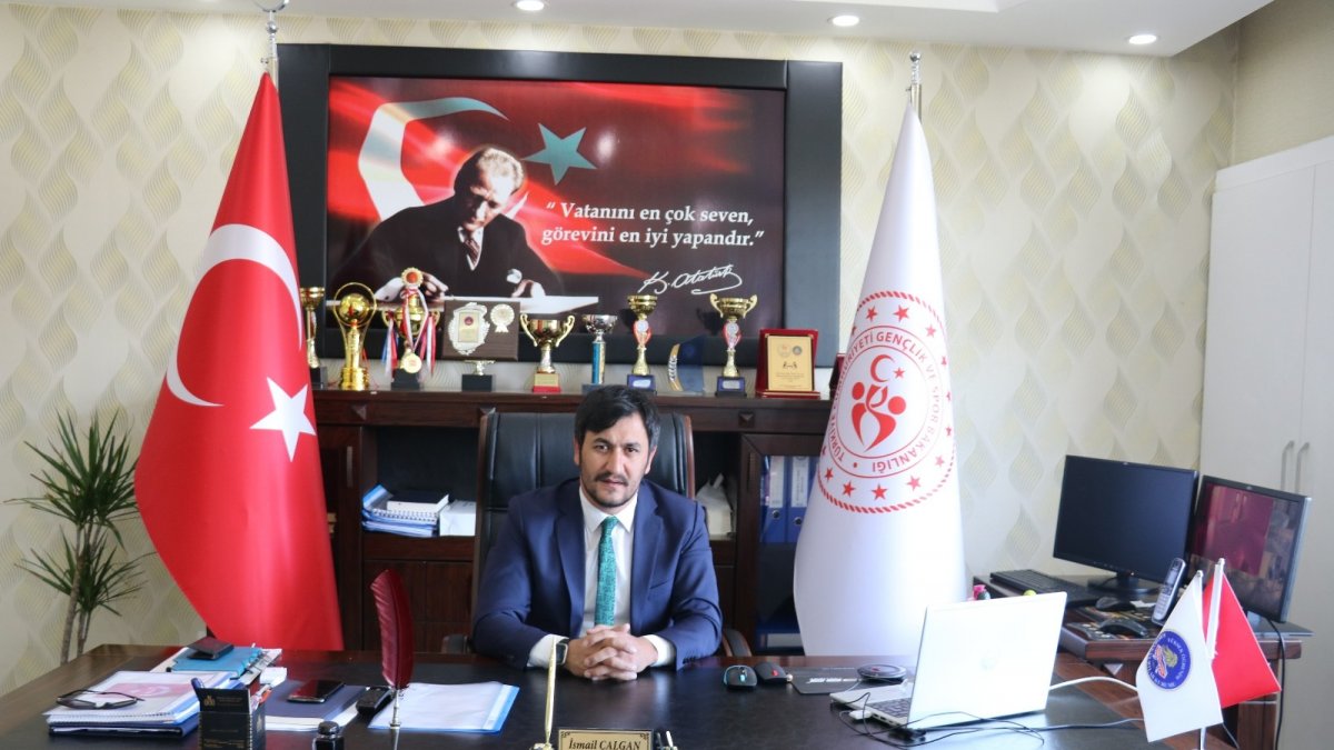 Gençlik ve Spor İl Müdürü Çalgan'ın "Gençlik ve Spor Bayramı" mesajı