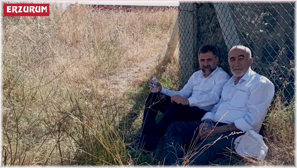 Genel Müdür ve Başkanın su molası