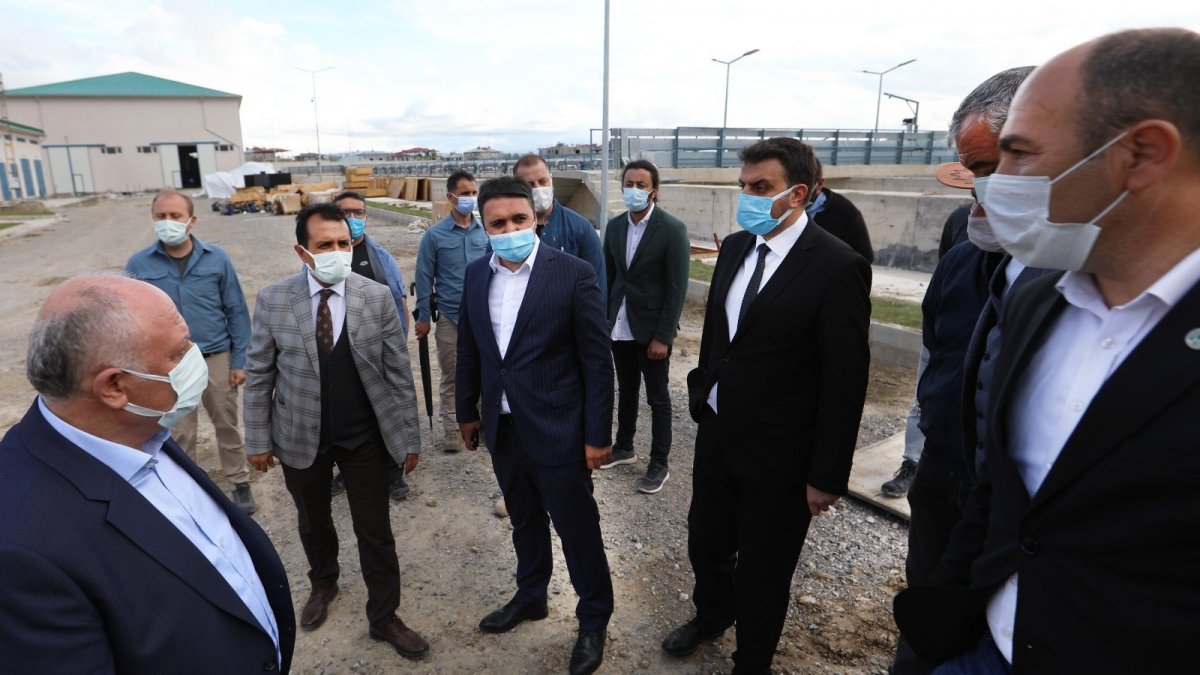 Genel Sekreter Çelikel arıtma tesisini gezdi