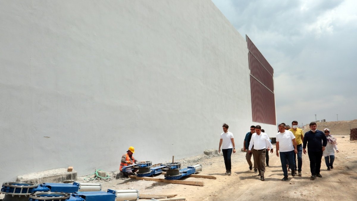 Genel Sekreter Çelikel, Katı Atık Entegre Tesisinin 2. etabını inceledi