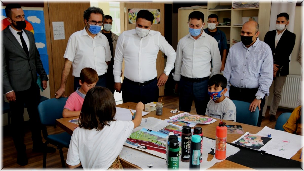 Genel Sekreter Çelikel kültür merkezinde incelemelerde bulundu